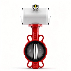 Pneumatic Actuated Butterfly Valve